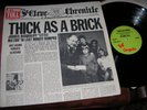 JETHRO TULL -   Thick As A Brick,   ORIGINAL 1972 UK 'NEWSPAPER' LP....NICE COPY