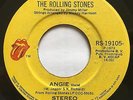 THE ROLLING STONES • angie / silver train •  45 • EL SALVADOR PRESS