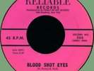CLARENCE GRAY & KELLY OWENS Blood Shot Eyes 45rpm Reliable 1960 R&B rocker