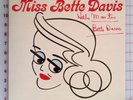 Miss Bette Davis LP Record - AUTOGRAPHED - 1976