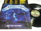 Metallica Ride The Lightning Vinyl LP slayer megadeth death onslaught