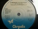 The Specials  -  A Message To You Rudy  - Single - (Irish Pressing)