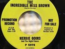 HERBIE GOINS INCREDIBLE MISS BROWN/ COMING HOME NM UNPLAYED 1967 7 PROMO NO SOUL