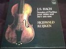 Kuijken - Bach Sonatas & Partitas for Solo Violin 3LP HARMONIA MUNDI BOX SET M-