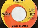 Merry Clayton - Usher boy Northern Soul 45 rpm - Capitol w/company sleeve  1963