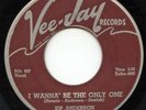 Hear - Rare Black Rocker 45 - Kip Anderson - I Wanna' Be The Only One - Vee-Jay