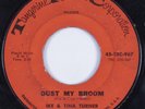 Northern Soul 45 IKE & TINA TURNER Dust My Broom TANGERINE TRC-967 HEAR