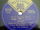 1930s German MILITARY BAND Nazi March 78 TELEFUNKEN 30638 Heil Hitler JAPAN VG