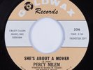 Northern Mod/Deep Soul 45 PERCY MILEM She's About A Mover GOLDWAX promo HEAR