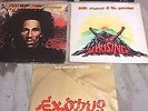 BOB MARLEY. 5 X  LP'S.UPRISING,CHANCES ARE,NATTY DREAD,EXODUS,RASTAMAN VIBRATION