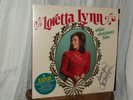 LORETTA LYNN-AUTOGRAPHED-NEW CHRISTMAS ALBUM-WHITE CHRISTMAS BLUE