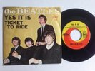 Beatles ticket to ride / yes it is 45 + Picture Sleeve Capitol OG *VG+