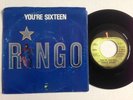 Rare Promo 45 Ringo Starr you're sixteen Mono / Stereo + PS Apple OG *EX+