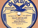 78rpm – Allen Brothers – Jake Walk Blues – Bluebird 5001
