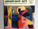 ART PEPPER ABSTRACT ART VERY RARE on SONET/TAMPA 45RPM EP 1957