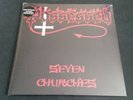 Possessed Seven Churches LP on 180gm red vinyl gatefold sleeve