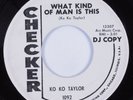 R&B Soul Blues 45 KO KO TAYLOR What Kind Of Man Is This CHECKER promo HEAR