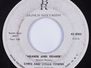 R&B Northern Soul Popcorn 45 CHRIS & STELLA TOWNS Nearer And Dearer BONUS HEAR