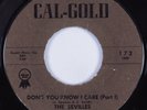 Northern Soul 45 SEVILLES Don't You Know I Care CAL-GOLD HEAR