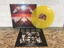 METALLICA - MASTER OF PUPPETS -BRAND NEW YELLOW COLORED VINYL LP RECORD