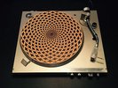 Turntable Slipmat - Specially designed Cork. psychedelic geometric triangle.