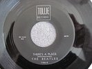 BEATLES 45 Twist And Shout/There's A Place Tollie T-9001 Black Label