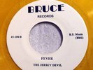 Rare 45 Bruce Springsteen - Fever/Rendezvous/Santa Comin' BRUCE 100 YELLOW NM