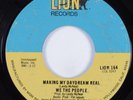 70s Soul 45 WE THE PEOPLE Making My Daydream Real LION HEAR