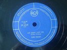 ELVIS PRESLEY my baby left me / I want you BELGIAN RCA 78 RPM SHELLAC BELGIUM