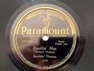 78 RPM --  Ramblin' Thomas, Paramount 12722,  E+  Blues **SUPER RARE**
