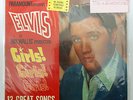 Vinyl LP Records SHP-5136 Elvis Presley Girls  Girls  Girls  Japan (RCA)