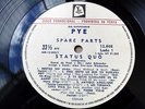 STATUS QUO LP PROMO MONO 1970 Spare Parts SOUTHAMERICA ED. Mr Mind Detector