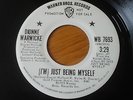 I'M JUST BEING MYSELF- DIONNE WARWICKE ,WARNER BROS, PROMO.