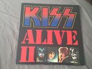 KISS - Alive II -  VIP-9529/30  Japan  Near Mint Vinyl  2LP Inner ,Insert