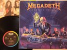 Megadeth ?– Rust In Peace LP ORIG PRESS THRASH METAL 1990 064-7 91935 1
