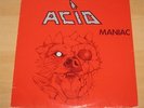 ACID: Maniac LP Black Car Max Overload Lucifera Belgium Metal Female Vocals