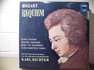 MOZART:REQUIEM LP KARL RICHTER TELEFUNKEN STEREO ED1 SLT 43059