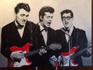 Cliff Richard and The Shadows -**Original Hand Painted Canvas