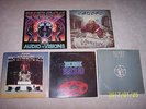 RUSH ARCHIVES (3 LP), RUSH 2112, RUSH ALL THE WORLD'S A STAGE, 2 KANSAS ALBUMS