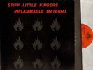 STIFF LITTLE FINGERS inflammable material LP EX/EX ROUGH 1 A2/B2 PORKY uk 1979