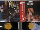 NEIL YOUNG LIVE RUST REPRISE P-5575,6R Japan OBI Vinyl 2LP