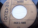Jack's Four COUNTRY bopper 45 Last Night In Heaven  Moonlight In The Verde JR330