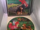 WALT DISNEY THE FOX AND THE HOUND READ ALONG BOOK & PICTURE DISC 2 LP's Records