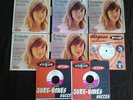 8 45 tours différents francoise hardy