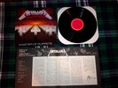METALLICA - MASTER OF PUPPETS rare JAPAN PRESS w/lyrics - no obi - no photos