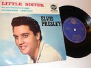 ELVIS PRESLEY Little Sister  FRANCE EP 1961 PETIT TROU