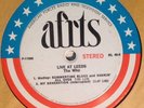 Live At Leeds The Who AFRTS LP Record Album Vinyl Ginger Baker’s Airforce Psych