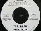 RARE NORTHERN SOUL WILLIE HUTCH  THE DUCK / LOVE RUNS OUT  45 rpm  SAX BREAKS