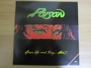 POISON - Open Up And Say ...Ahh  Korea Vinyl LP 1989 INSERT