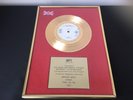 RARE OPPORTUNITY GENUINE AUTHENTIC ORIGINAL FRAMED GOLD 45 DISC AHA TAKE ON ME